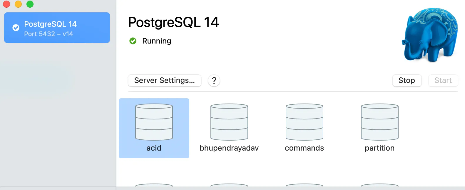 Postgres App